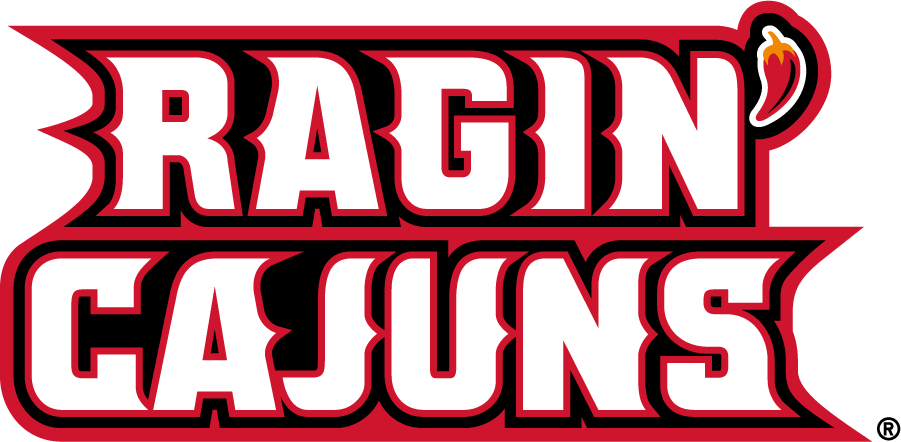 Louisiana Ragin Cajuns 2013-2015 Wordmark Logo diy DTF decal sticker